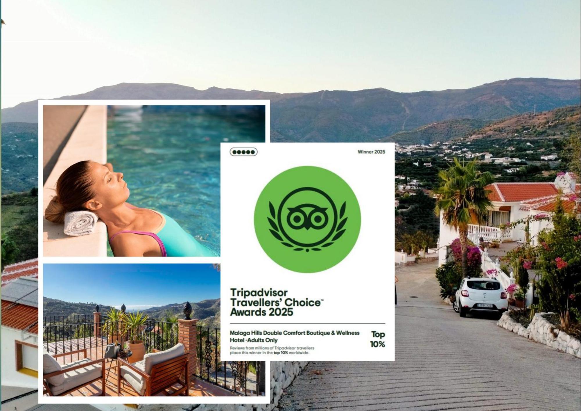 Malaga Hills Double Comfort Boutique & Wellness Eco-Hotel -Adults Only- Cómpeta Eksteriør billede